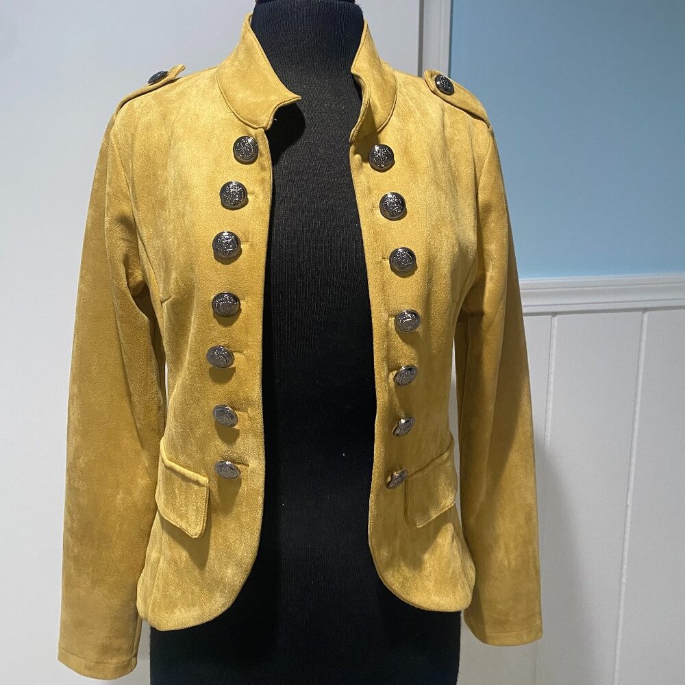 Faux Suede Jacket - Cezele for Anthropologie